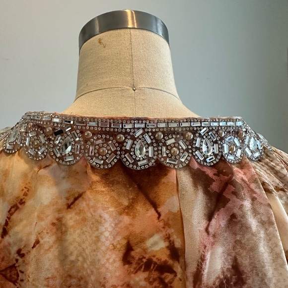 Kaftan - One Size- Side Open- Double Layers-Embroidery - Picture 2 of 10